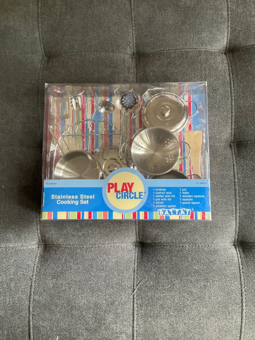NIB Play Circle Stainless Steel Cooking Set